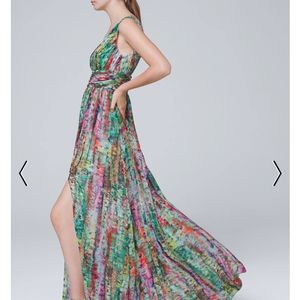 Aidan mattox maxi dress